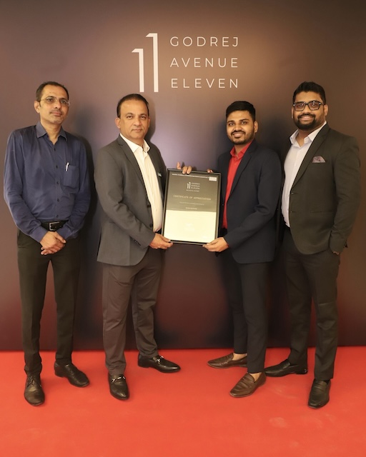 DHM Estates receives Godrej Properties Avenue Eleven Excellence Award 2023